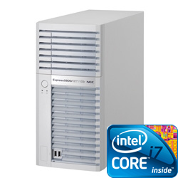 CentOS 5.8 32bit Intel Core i7 870 Non ECCメモリ32GB HDD 500GBx2 NEC Express5800 GT110b