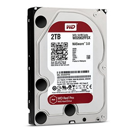 Western Digital WD Red pro WD2002FFSX NAS HDD 2TB 7200rpm 128MB