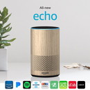 Amazon Echo Alexa パーソナルアシスタント Bluetooth スピーカー [オーク　フィニッシュ]
