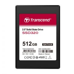 Transcend SSD 512GB 2.5-inch MLC SATA 6GB/s Read-560MB/s Write-530MB/s (Transcend TS512GSSD320)