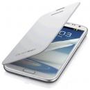 Samsung Galaxy Note II Genuine Flip Cover (White) EFC-1J9FWEGSTD