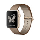 Apple Watch Series 2 42mm [Toasted Coffee / Caramel] Woven Nylon MNT82