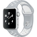 Apple Watch Nike+ 38mm [Flat Silver / White] Nike Sport Band MNRY2