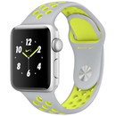 Apple Watch Nike+ 38mm [Flat Silver / Volt] Nike Sport Band MNYT2