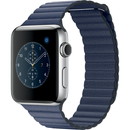 Apple Watch Series 2 42mm [Midnight Blue] Leather Loop M Size MNU22